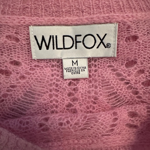 Jackie Sweater in Orchid WILDFOX COUTURE size Medium - Picture 9 of 10